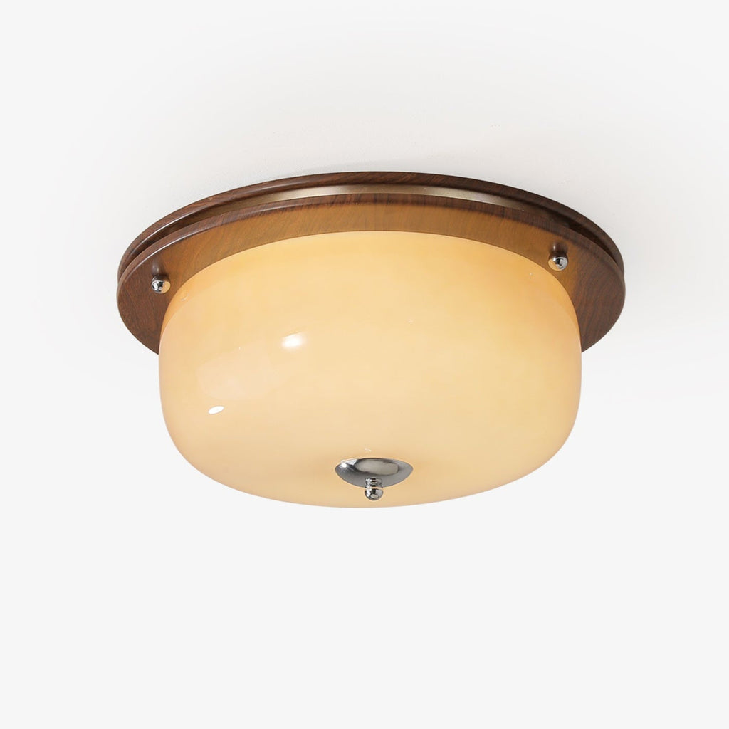 Glass Dome Ceiling Light