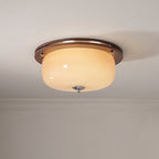 Glass Dome Ceiling Light