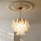 Murano Glass Leaf Chandelier