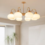 Glass Persimmon Chandelier Chandelier