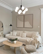 Glass Sphere Cluster Chandelier Chandelier