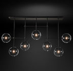 Glass Globe Mobile Chandelier