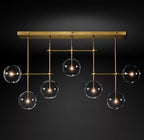 Glass Globe Mobile Chandelier