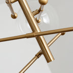 Glass Globe Mobile Chandelier