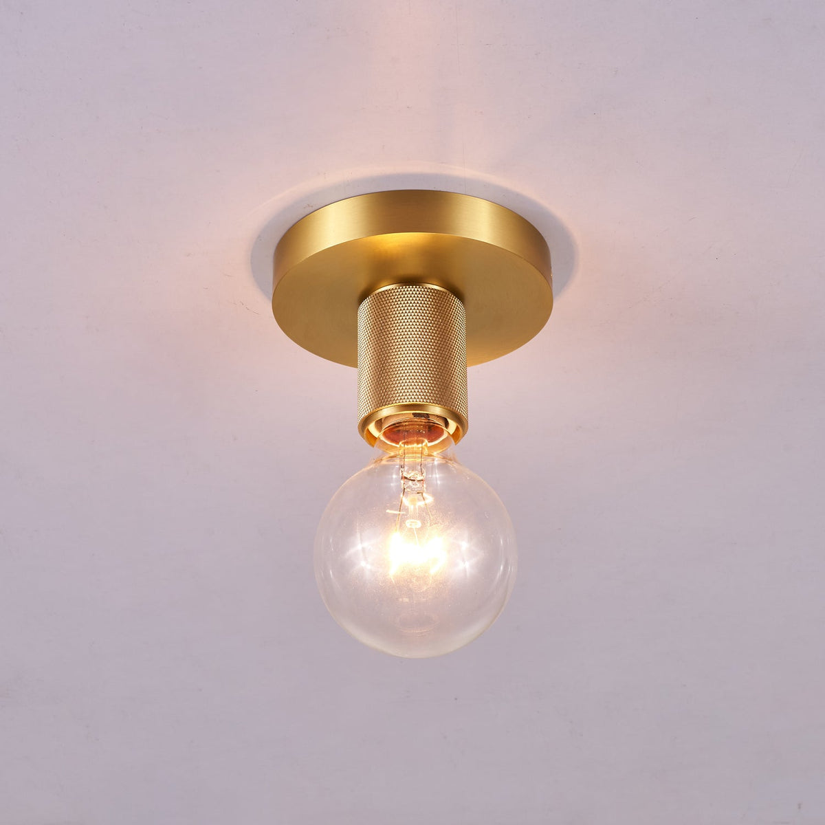Gleam Brass Ceiling Light