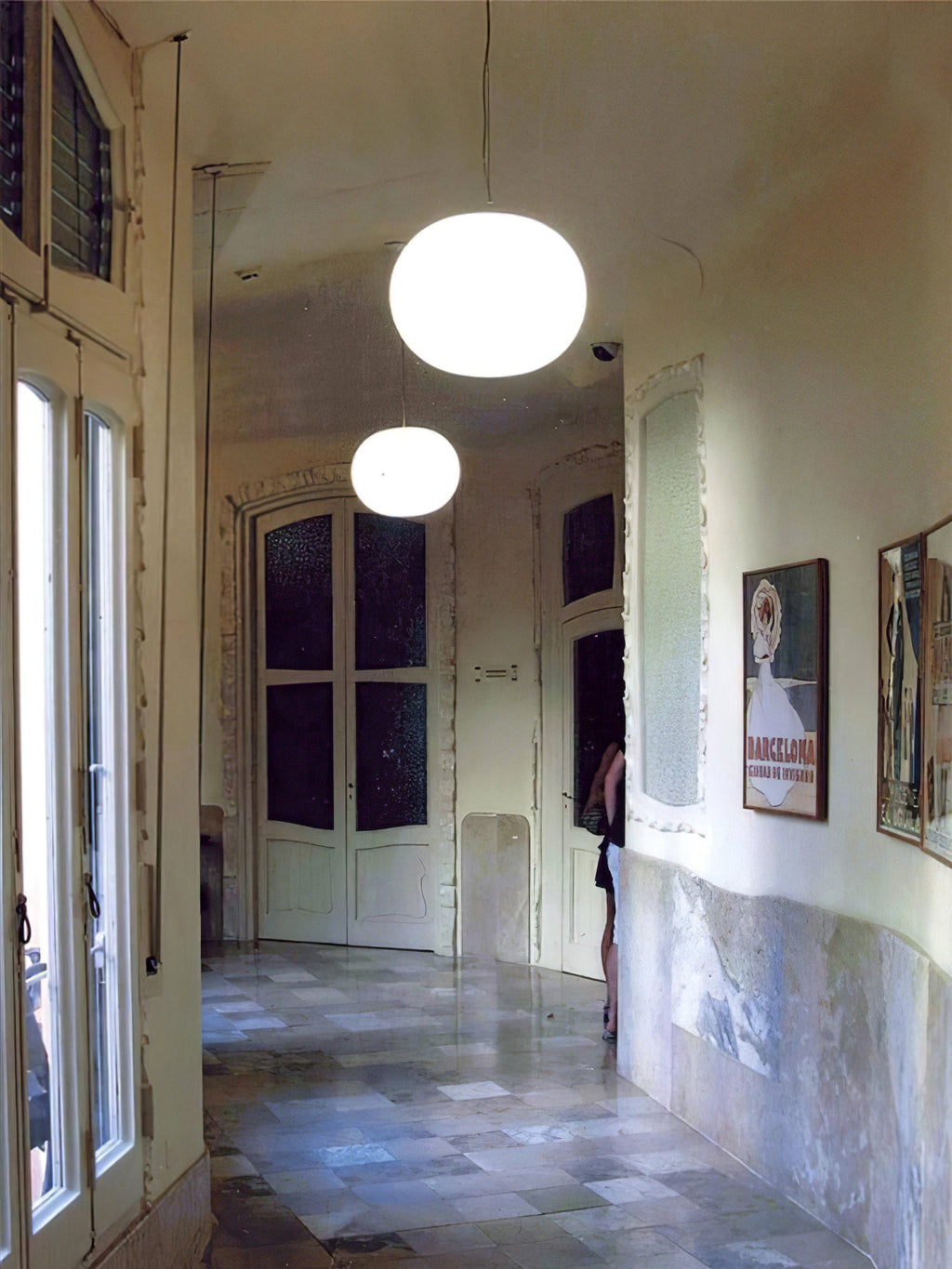 Globe Swag Pendant Lamp