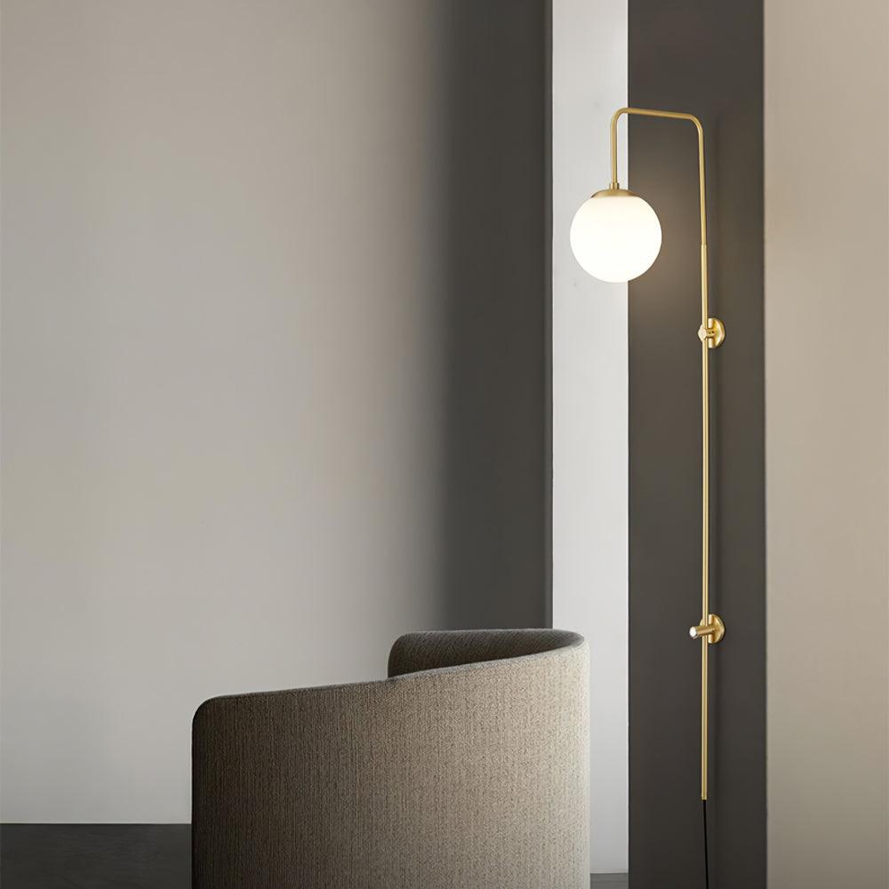 Globe Brass Wall Sconce Wall lamp