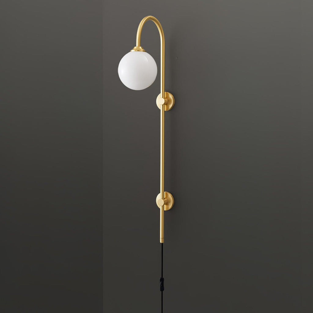 Globe Brass Wall Sconce Wall lamp