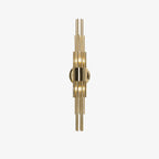 Gold Streamline Wall Lamp Dia 12cm x H 60cm / ∅ 4.7″ x H 23.6″ / Gold Wall lamp