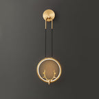 Golden Antler Wall Light L 7.9″ x W 3.2″ x H 15″ / L 20cm x W 8cm x H 38cm / Brass / Three-color changing light Wall