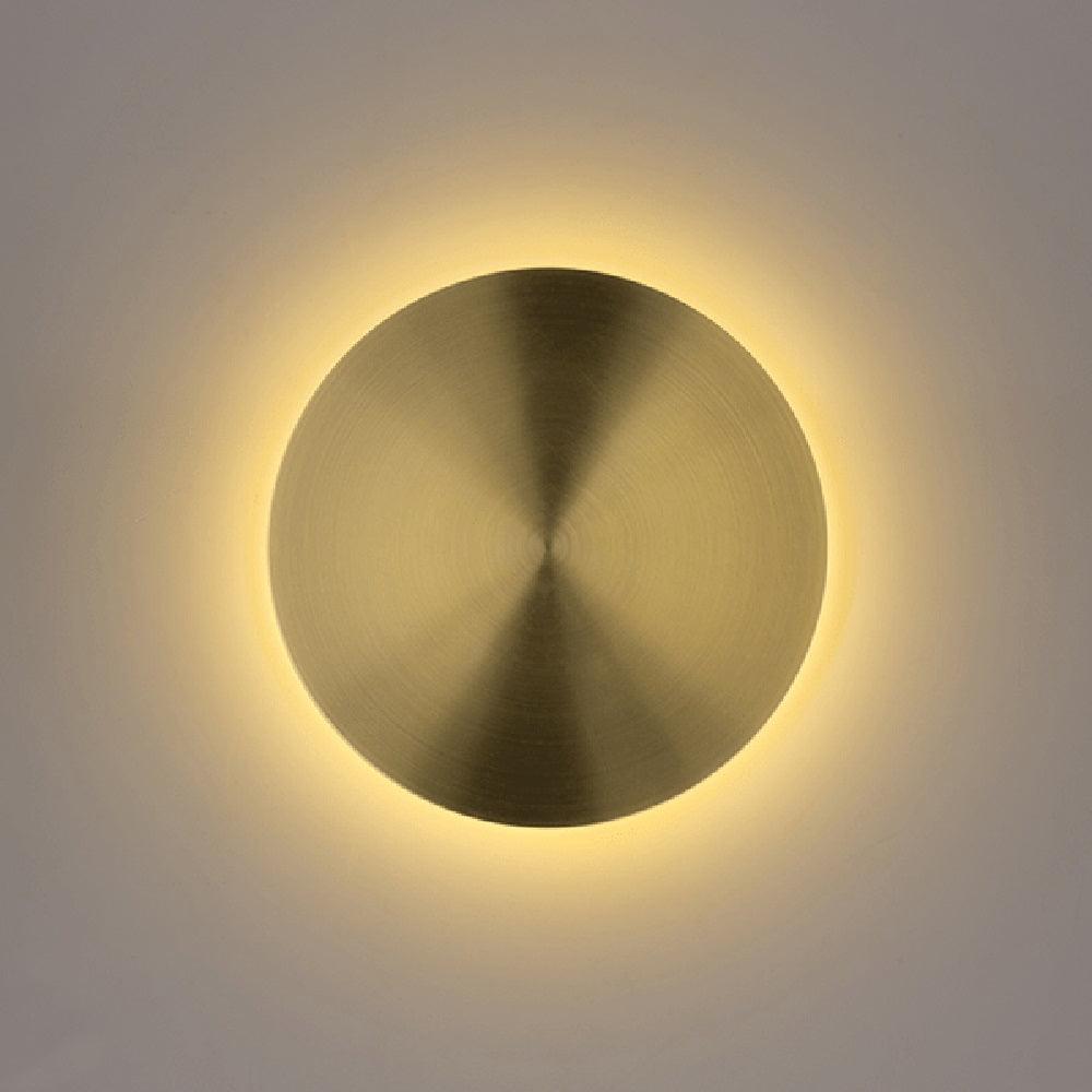 Gossa Wall Lamp ∅ 11″ / Dia 28cm / Brass / Warm Light Wall lamp