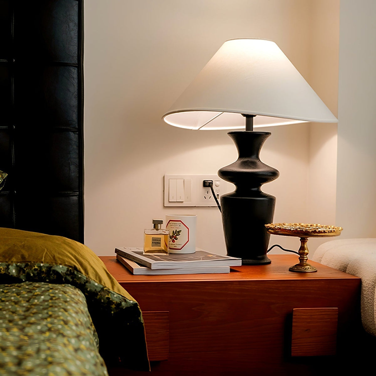 Grace Wood Table Lamp Table lamp
