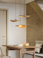 Gyre Wood Blade Chandelier