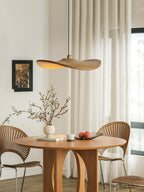 Gyre Wood Blade Chandelier