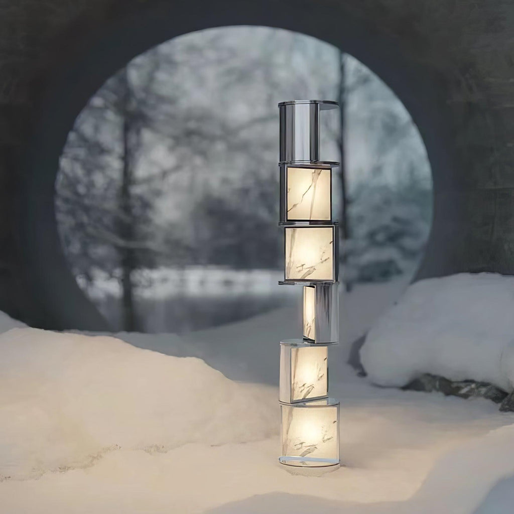 Half Cylindrical Rotating Floor Lamp Floor lamp
