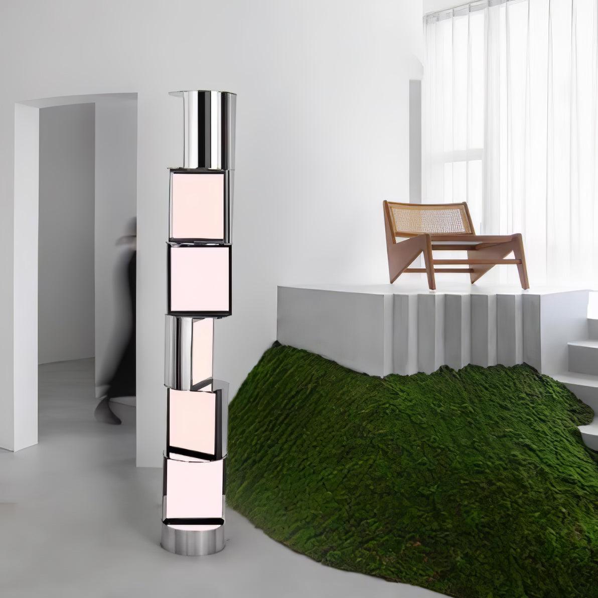 Half Cylindrical Rotating Floor Lamp Floor lamp