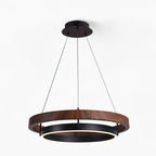 Wood Halo Pendant Lamp