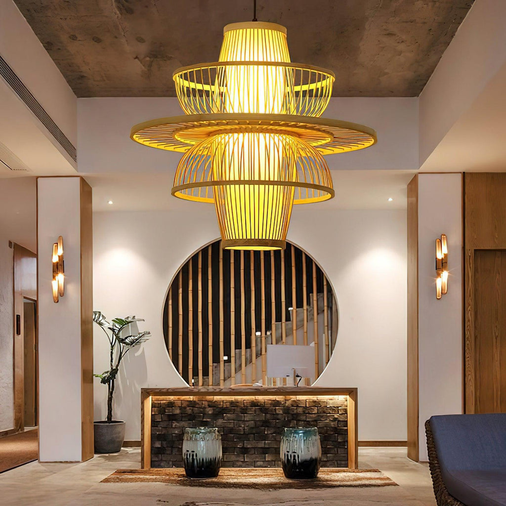 Handmade Sigyn Bamboo Pendant Lamp Pendant light