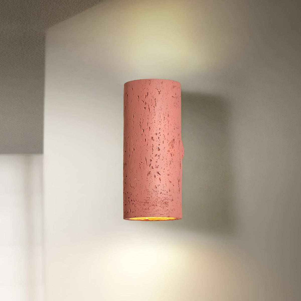 Hans Wall Lamp ∅ 3.9″ x H 9″/ Dia 10cm x H 23cm / Red Wall lamp