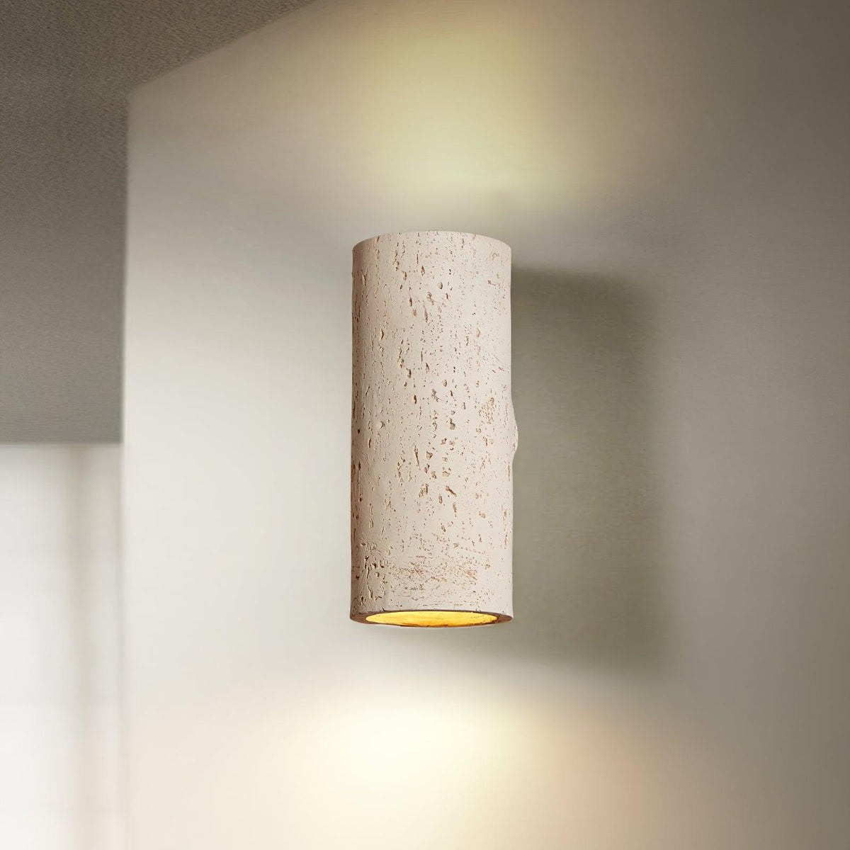 Hans Wall Lamp ∅ 3.9″ x H 9″/ Dia 10cm x H 23cm / White Wall lamp