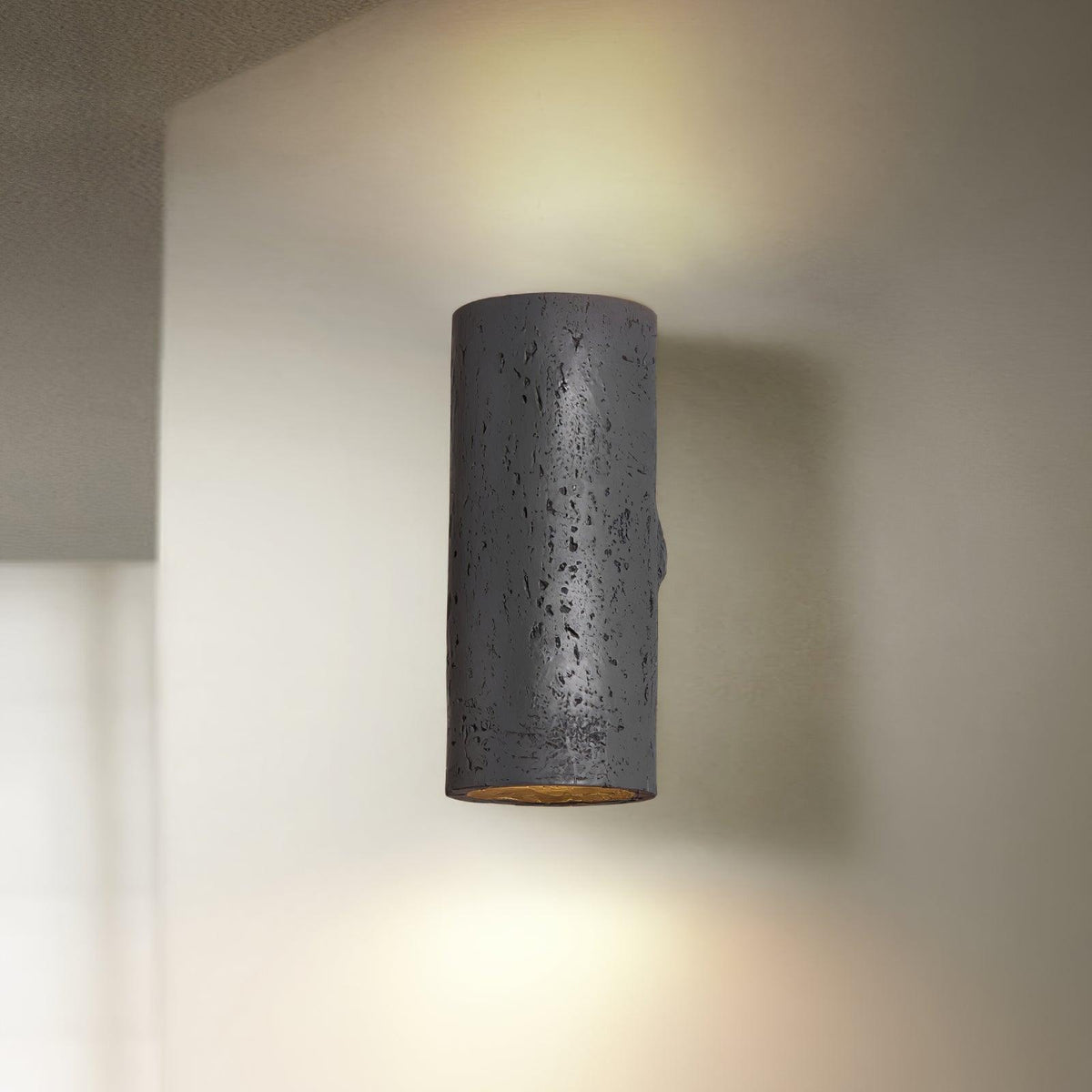 Hans Wall Lamp ∅ 3.9″ x H 9″/ Dia 10cm x H 23cm / Black Wall lamp