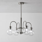 Hansford Chandelier 4 heads ∅ 25.6″ x H 15″ / Dia 65cm x H 38cm / Chrome Chandelier