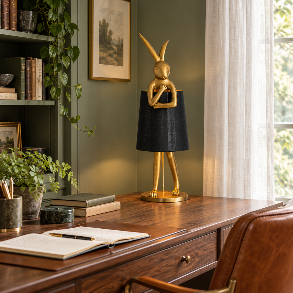 Hare Silhouette Table Lamp