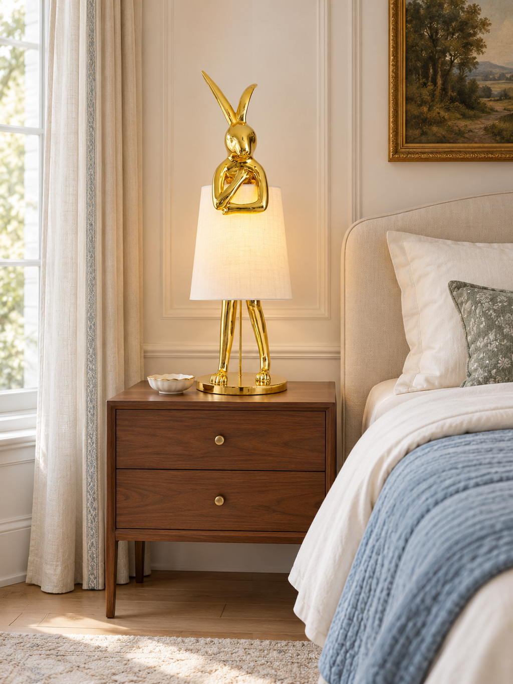 Hare Silhouette Table Lamp