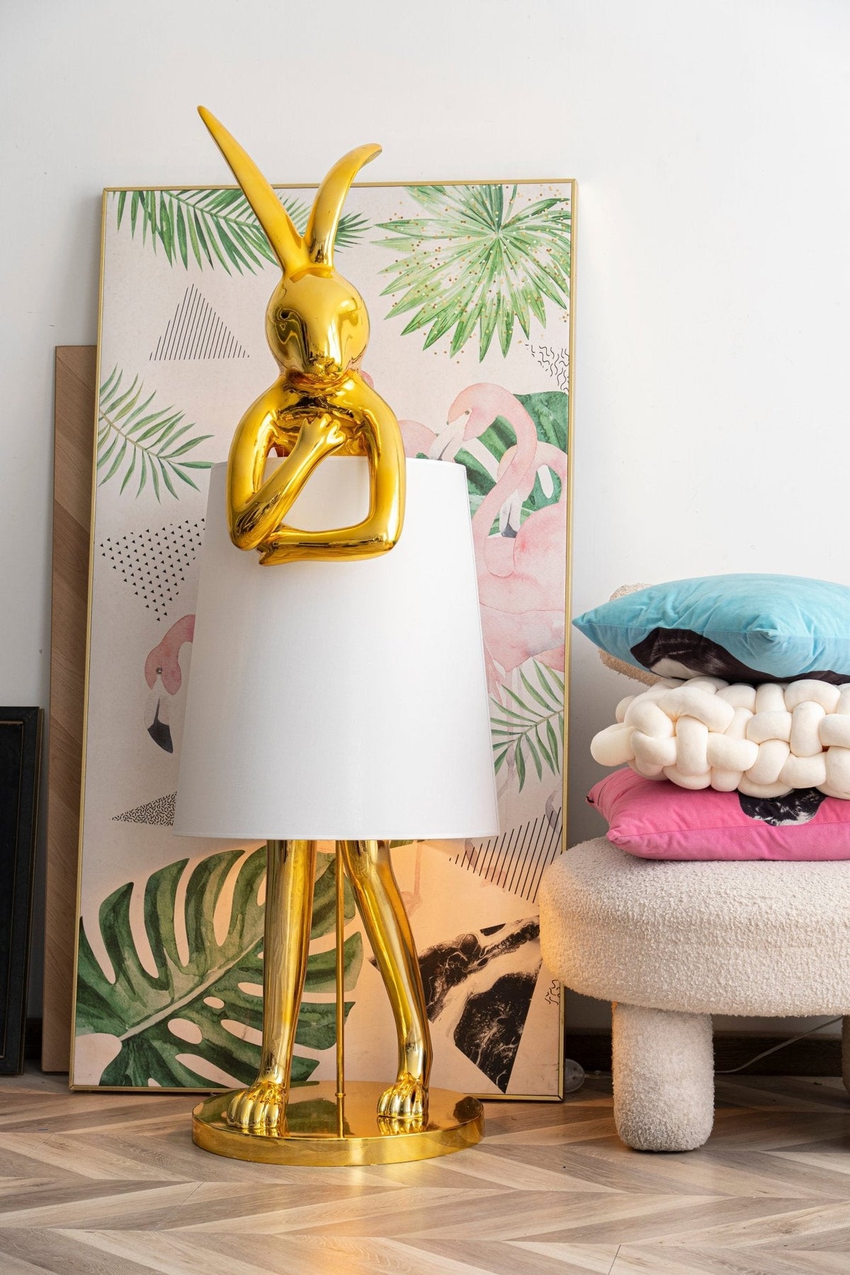Hare Silhouette Table Lamp