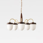 Hazelnut Branch Chandelier Chandelier