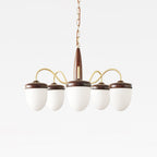 Hazelnut Branch Chandelier Chandelier