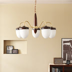Hazelnut Branch Chandelier Chandelier