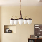 Hazelnut Branch Chandelier Chandelier