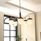 Hazelnut Branch Chandelier Chandelier