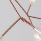 Rose Gold Firefly LED Chandelier