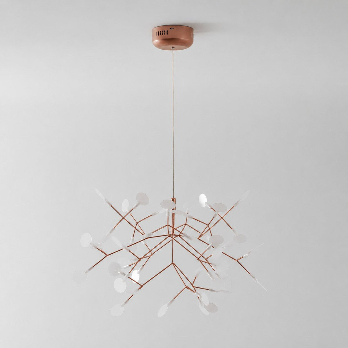 Rose Gold Firefly LED Chandelier