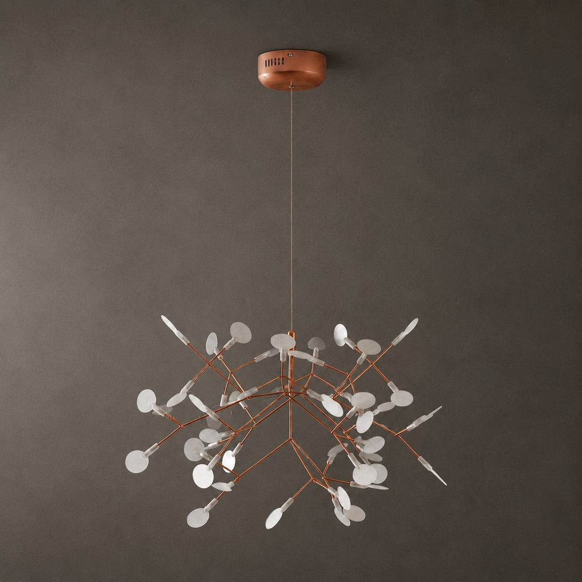 Rose Gold Firefly LED Chandelier