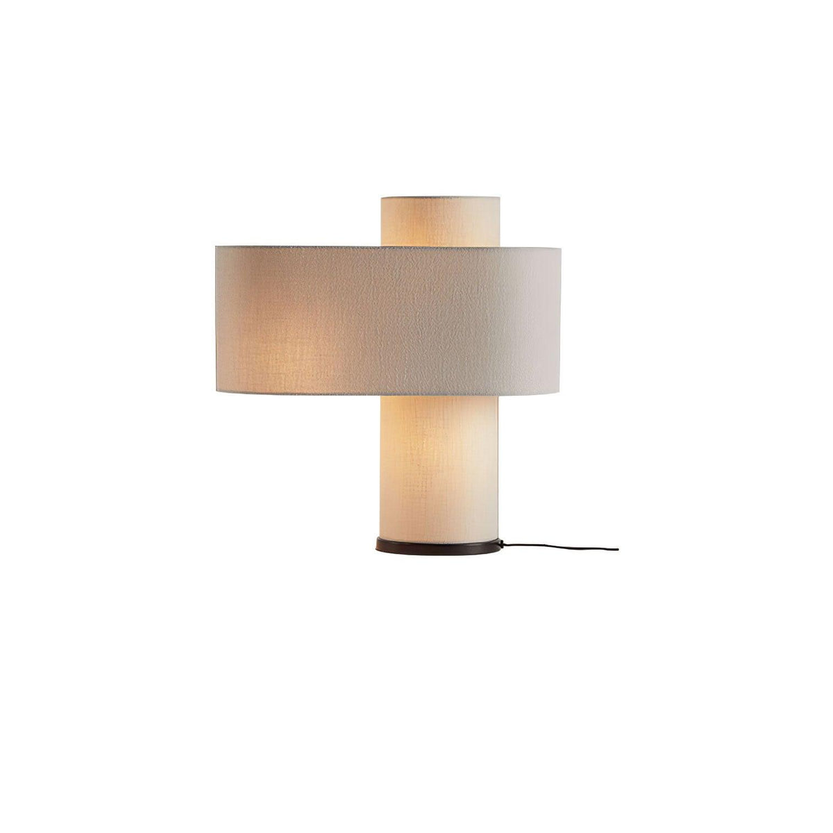 Heron Glowing Table Lamp ? 19.7″ x H 20.5″ / Dia 50cm x H 52cm / Black & Beige / US Plug Table lamp