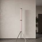 Hexagonal Glass Floor Lamp