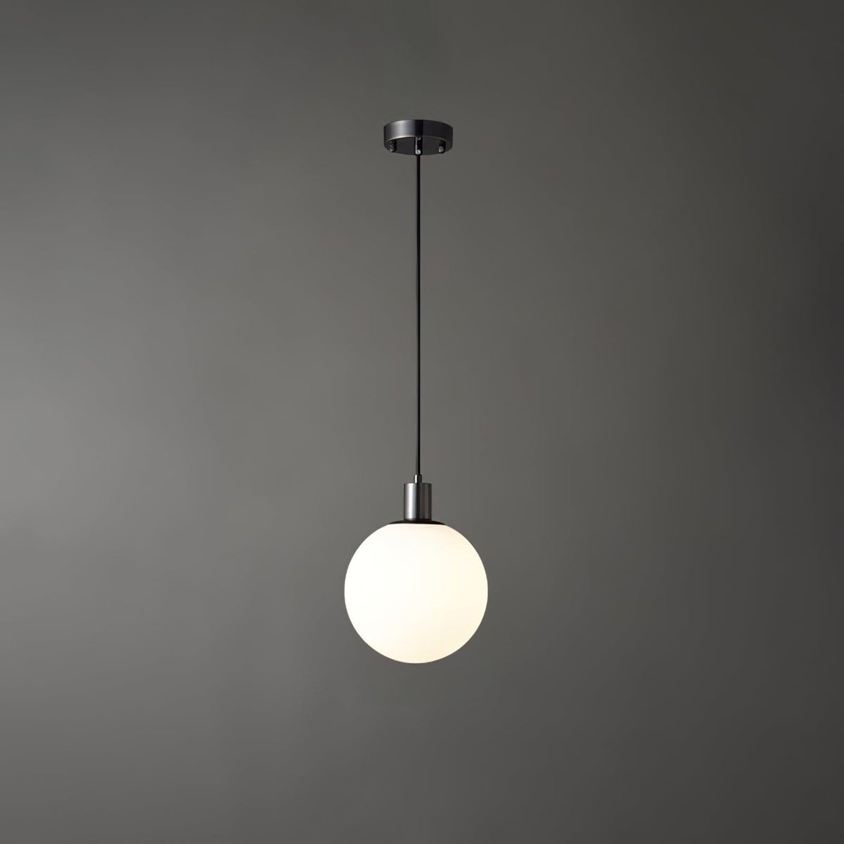 Holly Pendant Light Model A ∅ 7.9″ x H 10.2″ / Dia 20cm x H 26cm / Black & White Pendant light