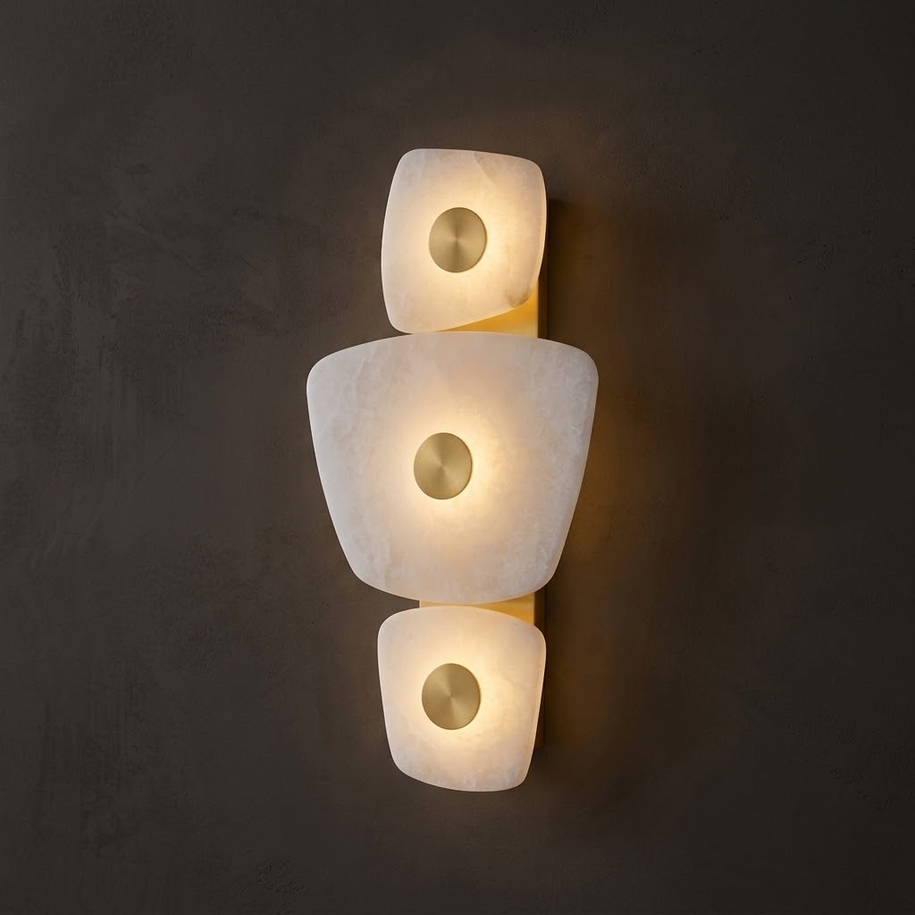 Holmdel Alabaster Wall Lamp