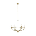 Greyson Chandelier 6 Heads ∅ 23.6″ x H 19.7″ / Dia 60cm x H 50cm / Brass Chandelier