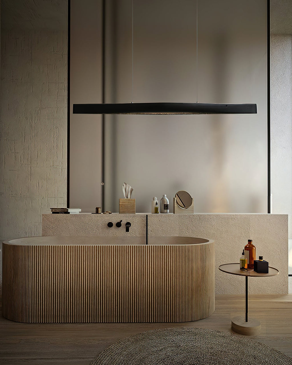 Horizon Linear Wood Pendant Lamp Pendant light