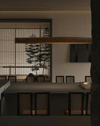 Horizon Linear Wood Pendant Lamp Pendant light