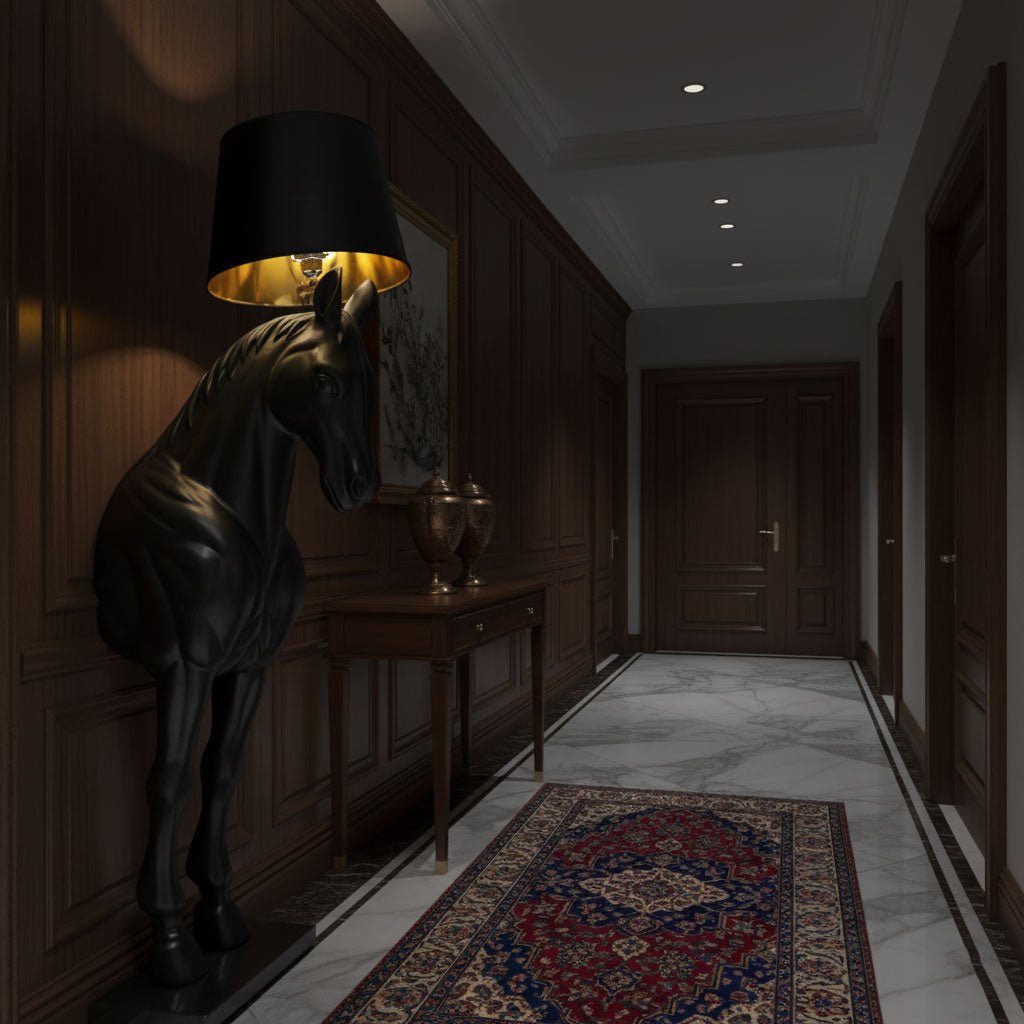 Horse Statue Floor Lamp – StarNagel