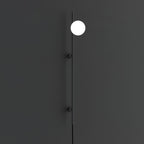 Houseof Plug-in Wall Light Model A ∅ 5.9″ x H 45.3″ / Black / US Plug 1001 Wall lamp
