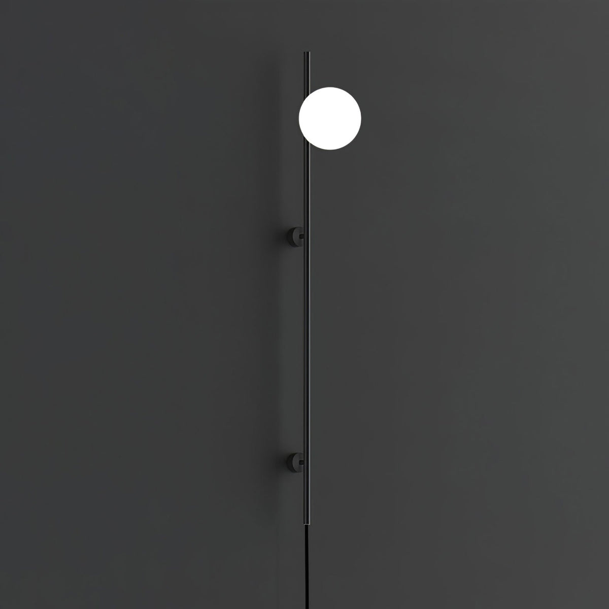 Houseof Plug-in Wall Light Model A ∅ 5.9″ x H 45.3″ / Black / US Plug 1001 Wall lamp
