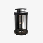 Hurricane Ruhlmann Outdoor Light ∅ 11.8″ x H 20.5″ / Dia 30cm x H 52cm / Black / Solar power storage Table lamp