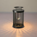Hurricane Ruhlmann Outdoor Light ∅ 11.8″ x H 20.5″ / Dia 30cm x H 52cm / Black / Solar power storage Table lamp