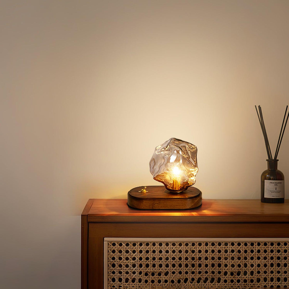 Ice Stone Glass Table Lamp Table lamp